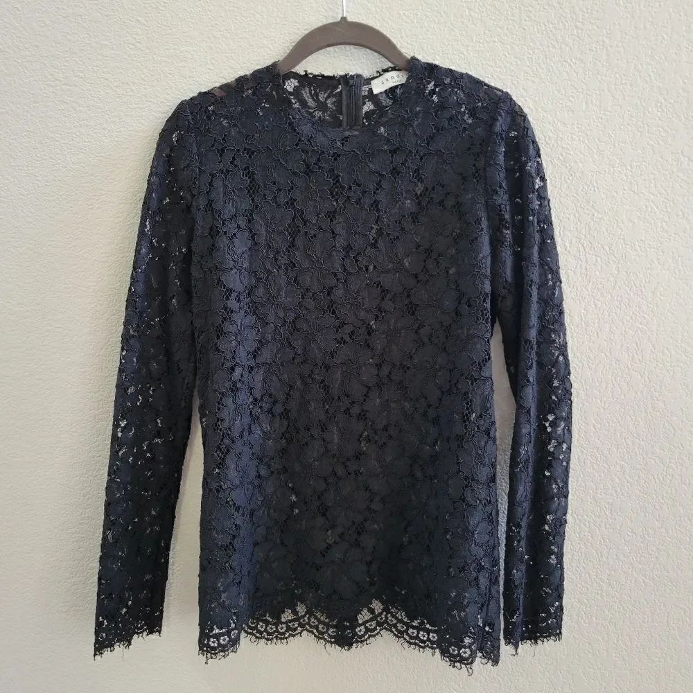SANDRO lace top size 1 S
